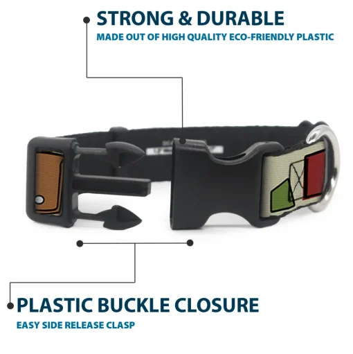 Plastic Clip Collar - Star Wars Boba Fett Utility Belt Bounding Tan