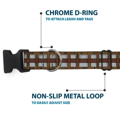 Plastic Clip Collar - Star Wars Chewbacca Bandolier Bounding Browns/Gray