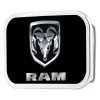 Ram Framed FCG Black Silver - Chrome Rock Star Buckle