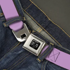 Ram Seatbelt Belt - Lavender Webbing
