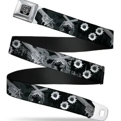 Seatbelt Belt - Revolvers Black/Gray