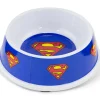 Single Melamine Pet Bowl - 7.5 (16oz) - Superman Shield Blue