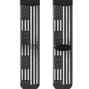 Sock Pair - Polyester - American Flag Weathered Black White - CREW