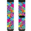 Sock Pair - Polyester - Flower Blossom - CREW