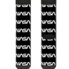 Sock Pair - Polyester - NASA Text Black White - CREW