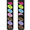 Sock Pair - Polyester - Sprinkle Donuts Black Multi Color - CREW