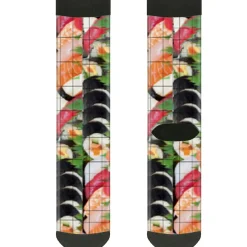 Sock Pair - Polyester - Sushi Vivid - CREW