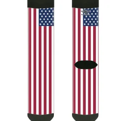 Sock Pair - Polyester - United States Flags - CREW