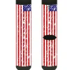 Sock Pair - Polyester - United States Flags C/U Weathered - CREW