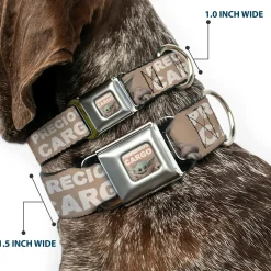 Star Wars The Child Sitting Pose PRECIOUS CARGO CLOSE-UP Full Color Tan/White Seatbelt Buckle Collar - Star Wars The Child Sitting Pose PRECIOUS CARGO Tan/White