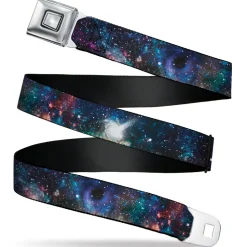 Starburst Seatbelt Belt - Galaxy Collage Webbing