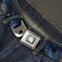 Starburst Seatbelt Belt - Galaxy Collage Webbing