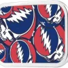 Steal Your Face Stacked FCG Red/White/Blue - Chrome Rock Star Buckle