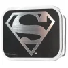Superman Framed Reverse Brushed Silver - Chrome Rock Star Buckle