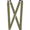 Suspenders - 1.0" - Batman Shield Checkers