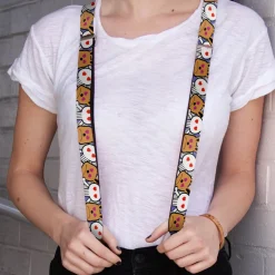 Suspenders - 1.0" - BD Cartoon CLOSE-UP