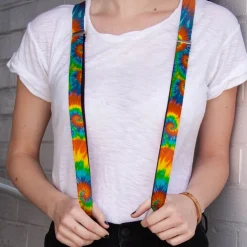 Suspenders - 1.0" - BD Tie Dye13
