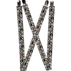Suspenders - 1.0" - Bling