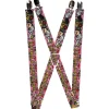 Suspenders - 1.0" - Born to Raise Hell Pink