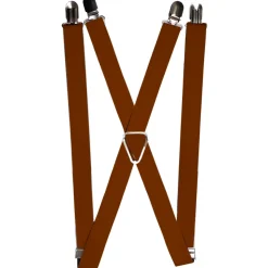 Suspenders - 1.0" - Brown Print