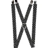 Suspenders - 1.0" - Checker Weathered Black/Gray