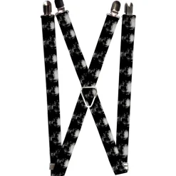 Suspenders - 1.0" - Dark Knight