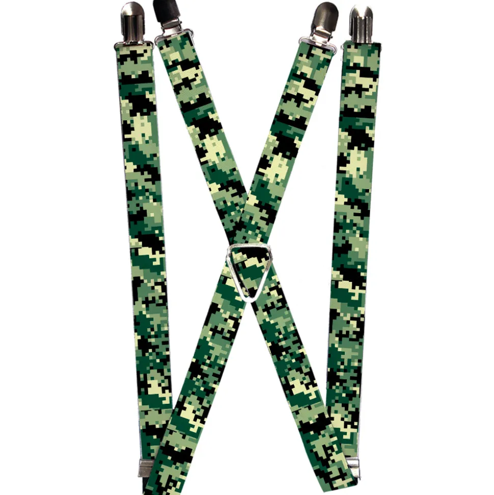 Suspenders - 1.0" - Digital Camo