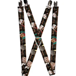Suspenders - 1.0" - Dream Catcher Cats