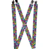 Suspenders - 1.0" - Flower Blossom