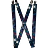 Suspenders - 1.0" - Galaxy Collage