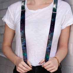 Suspenders - 1.0" - Galaxy Collage