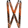 Suspenders - 1.0" - Grunge Tread Orange