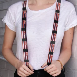 Suspenders - 1.0" - Hawaii Flags