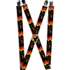 Suspenders - 1.0" - Hot Like A Pepper