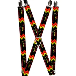 Suspenders - 1.0" - Hot Like A Pepper