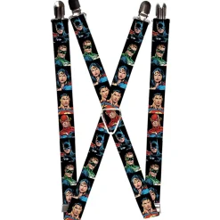 Suspenders - 1.0" - Justice League Elite Forces Superheroes
