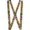 Suspenders - 1.0" - Live Hard Die Young Tan