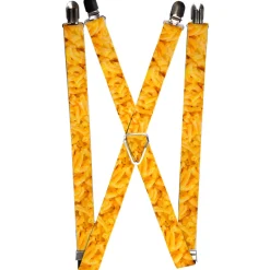 Suspenders - 1.0" - Mac & Cheese Vivid