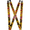 Suspenders - 1.0" - Mom & Dad CLOSE-UP Yellow