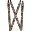 Suspenders - 1.0" - Mouth Zebra