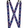 Suspenders - 1.0" - Navajo Gray/Blue/Orange/Black