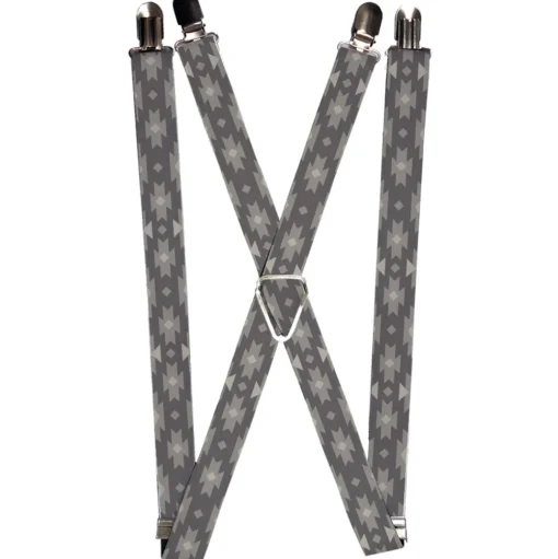 Suspenders - 1.0" - Navajo Grays