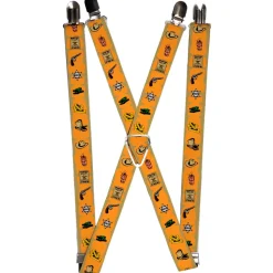 Suspenders - 1.0" - Old Western Multi Color