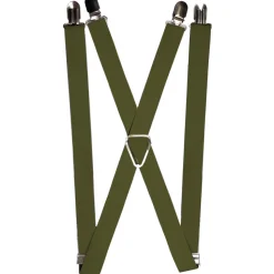 Suspenders - 1.0" - Olive Solid