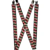 Suspenders - 1.0" - Owls Flip Black/Mauve/Sage