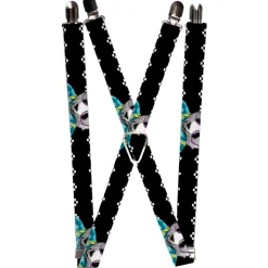 Suspenders - 1.0" - Panda Bling