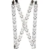 Suspenders - 1.0" - Panda Bear Spots