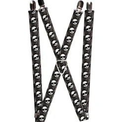 Suspenders - 1.0" - Panda w/Sunglasses & Palm Trees