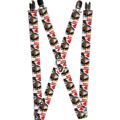 Suspenders - 1.0" - Queen of Broken Hearts