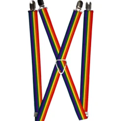 Suspenders - 1.0" - Rainbow